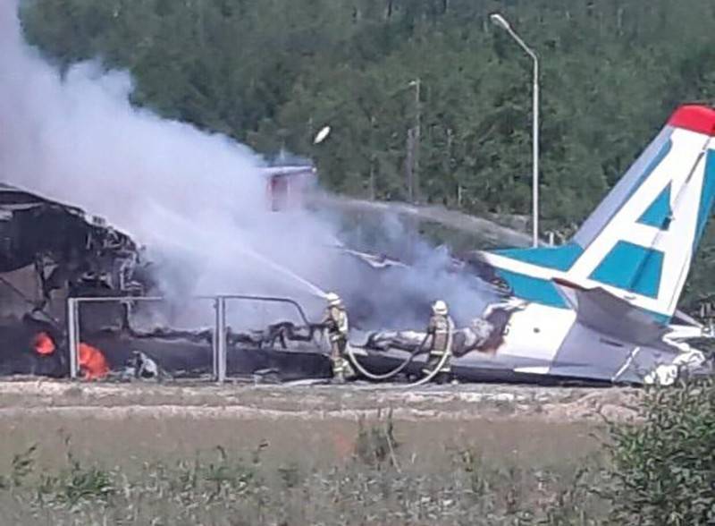 Названа причина катастрофы Ан-24 в Бурятии