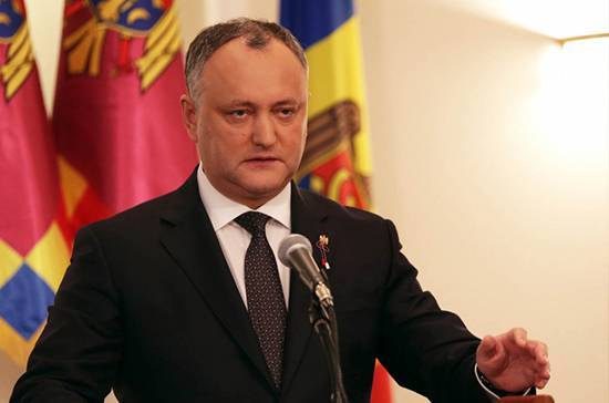 Додон приветствовал возобновление сотрудничества парламентов Молдавии и России