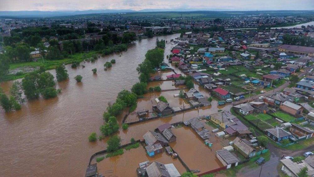 Более 1,8 тысячи домов подтоплены паводком в Иркутской области