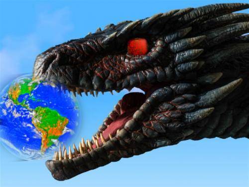 Утечка с портала: Дракон-потрошитель прислан на Землю ради глобального погрома