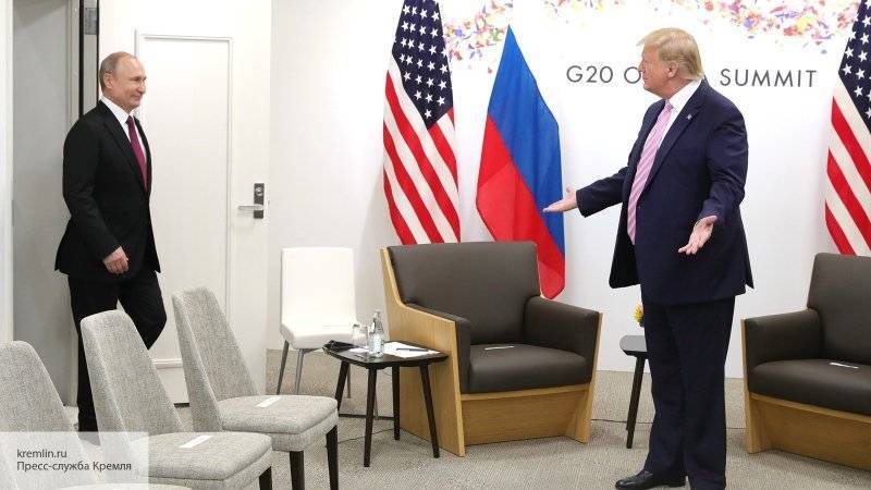В МИД РФ рассказали, о чем успели пообщаться Путин и Трамп на G20