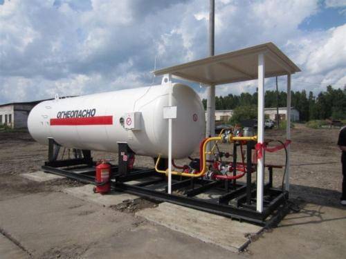 Автомобильная газозаправочная станция: сооружения и оборудование