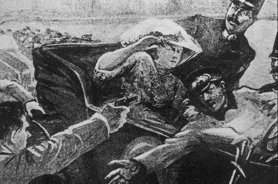 Первая мировая война началась после убийства эрцгерцога Фердинанда