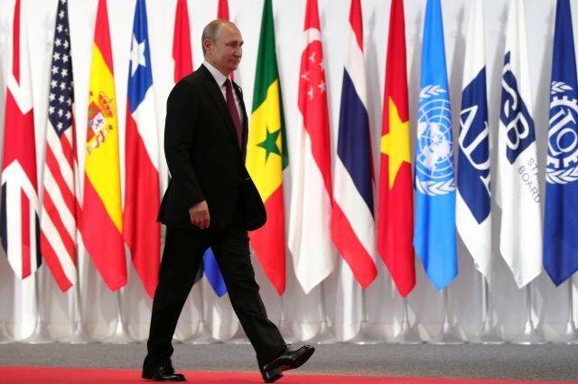 Путин проводит встречу с Мэй на полях саммита G20 в Осаке