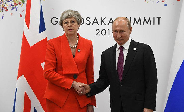 Daily Mail (Великобритания): Мэй холодно встречает Путина
