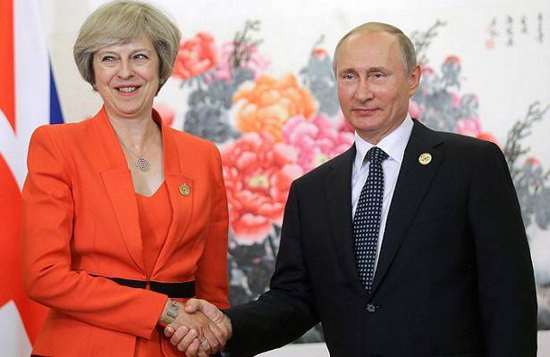 Путин встретился с Мэй на G20