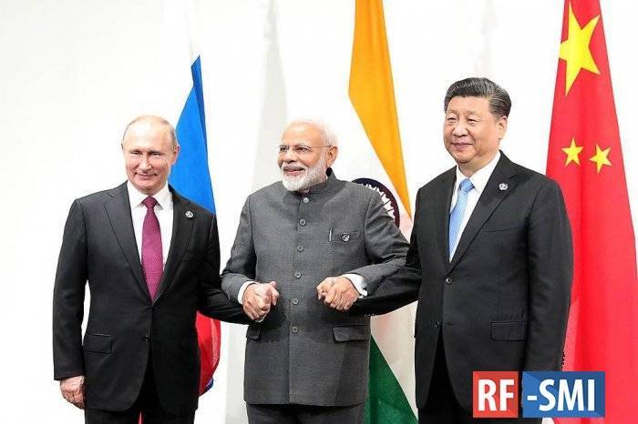 Позиции России, Индии и Китая по большинству международных вопросов совпадают