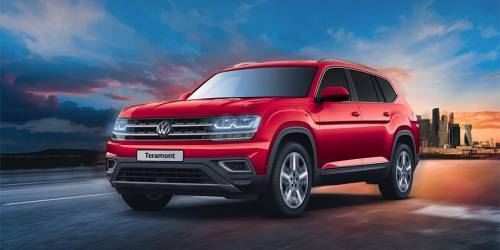 Volkswagen привез в Россию кроссовер Teramont с новым мотором :: Autonews