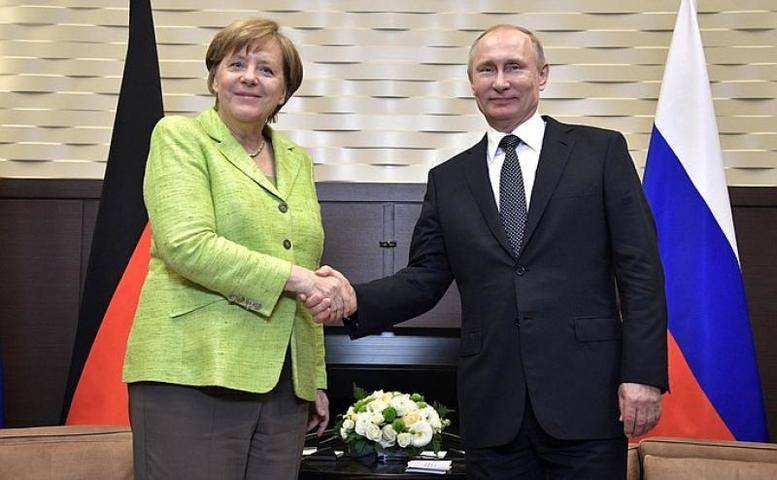 Встреча Владимира Путина и Ангелы Меркель началась в Осаке