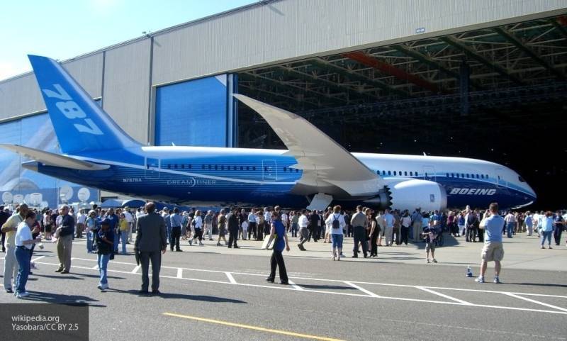 СМИ сообщили о планах Минюста США проверить сборку Boeing 787 Dreamliner