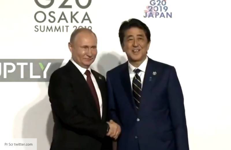 Путин назвал Японию важным партнером России