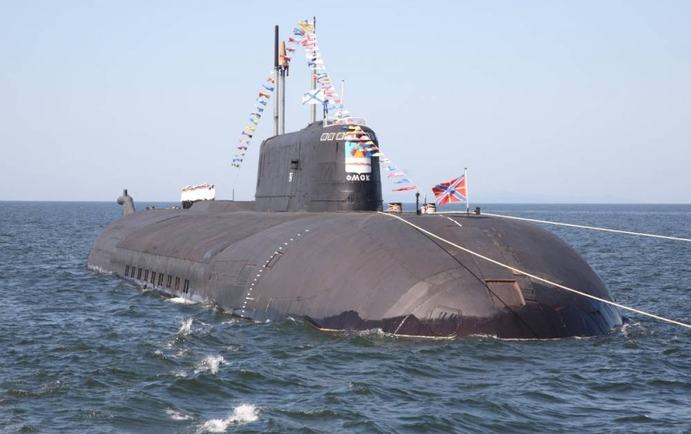 Модернизированная подлодка «Омск» вернулась в состав ТОФ