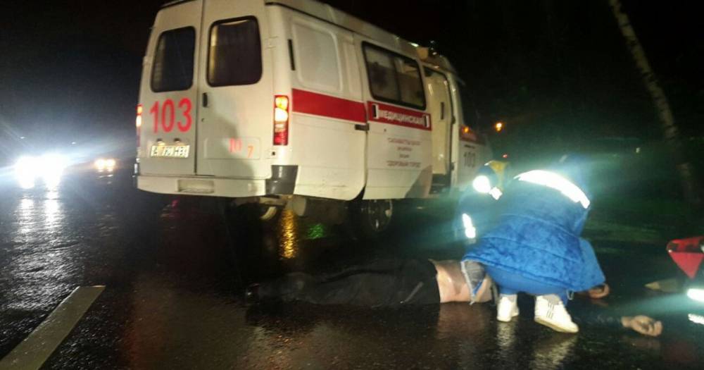 В Смоленске водитель иномарки сбил пешехода
