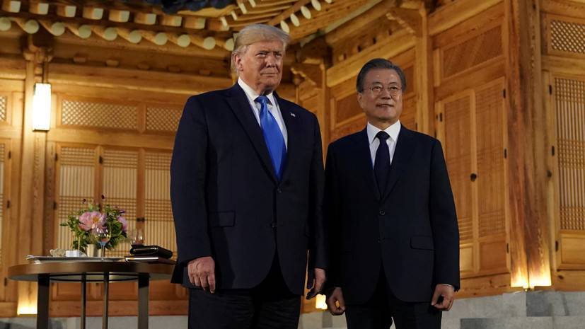 Трамп проведёт в демилитаризованной зоне между двумя Кореями 15 минут