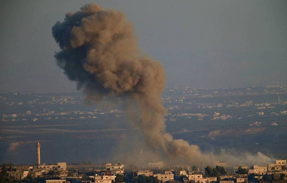 СМИ: военный аэродром в провинции Хомс подвергся ракетному обстрелу
