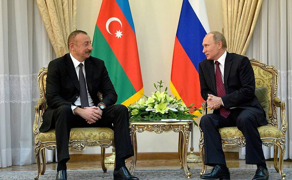 Путин обсудил с президентом Азербайджана дальнейшее сотрудничество