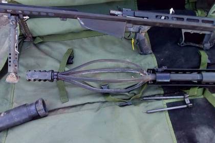 Появилось фото «разорванной» украинским военным американской винтовки