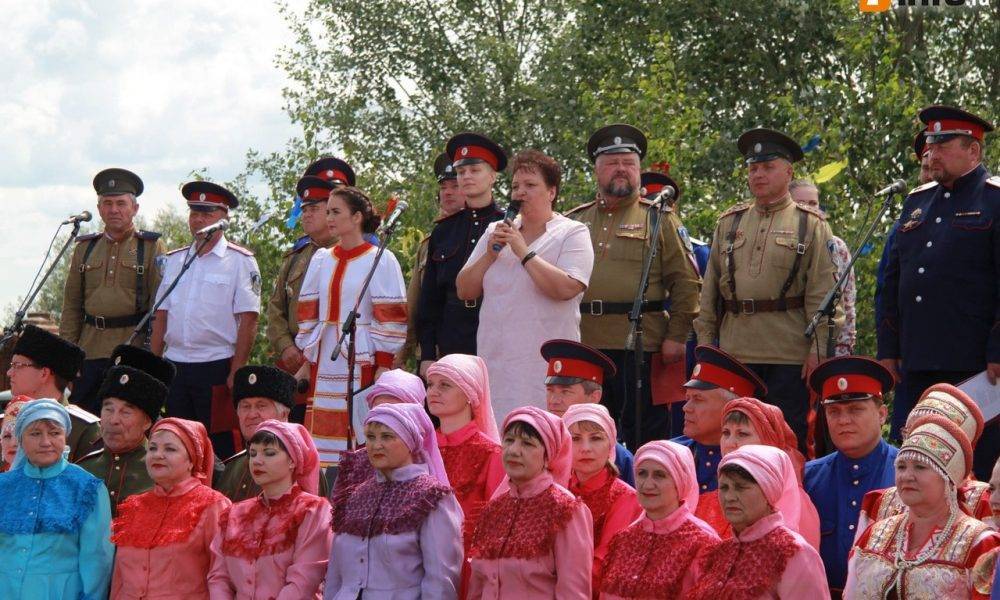 Елена Митина - В Михайловском районе прошел фестиваль «Весело да громко казаки поют» - 7info.ru - Рязанская обл. - Курская обл. - Тульская обл.