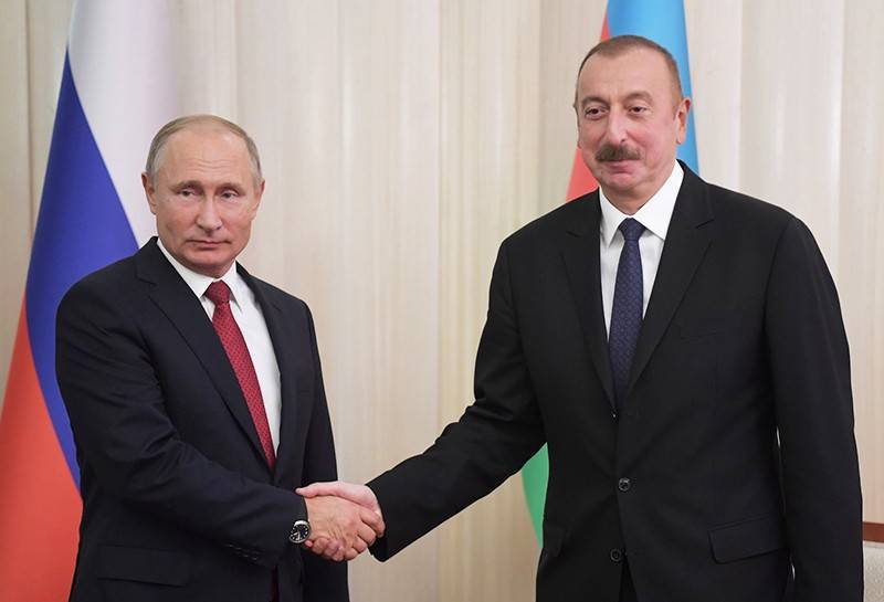 Путин и Алиев поговорили о сотрудничестве России и Азербайджана