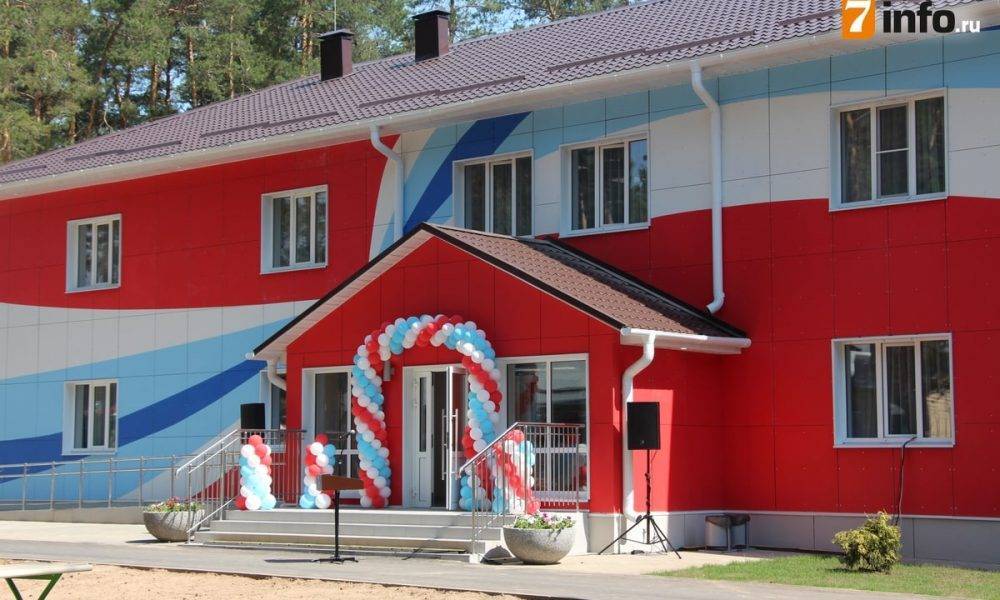 В Солотче открылся отреставрированный  Детский оздоровительный лагерь