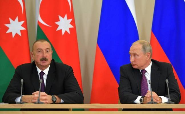 Путин и Алиев обсудили вопросы сотрудничества России и Азербайджана