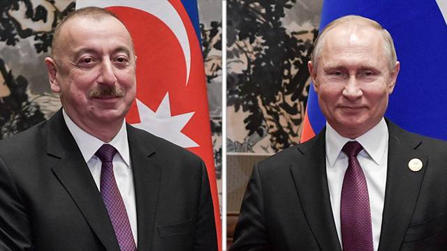 Путин обсудил с Алиевым по телефону сотрудничество РФ и Азербайджана