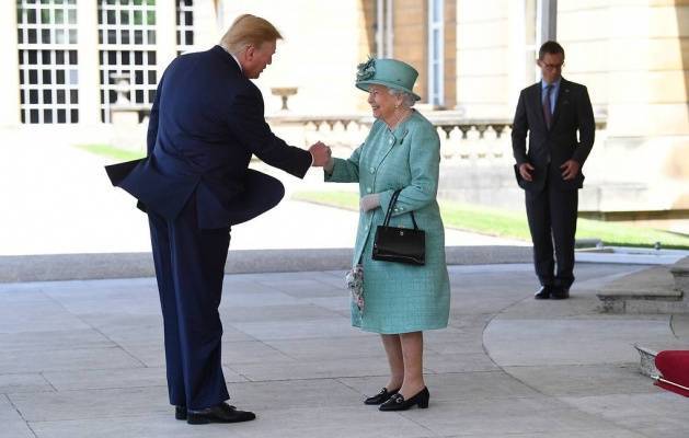Трамп принят Елизаветой II в Букингемском дворце