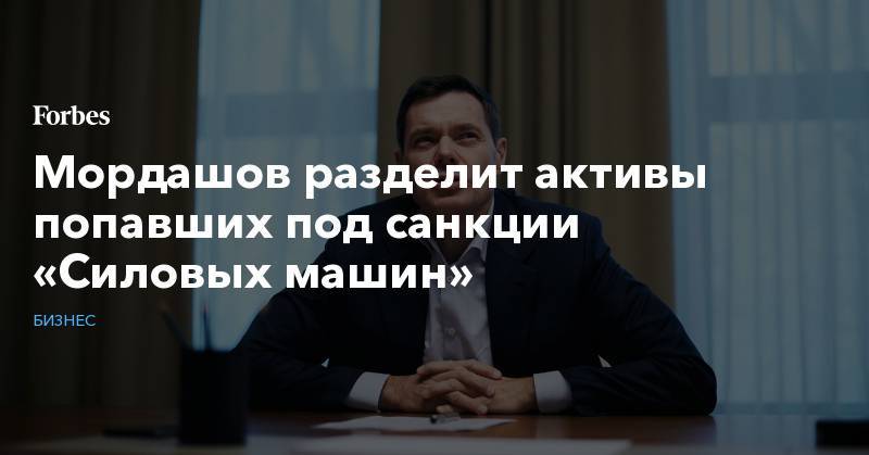 Мордашов разделит активы попавших под санкции «Силовых машин»