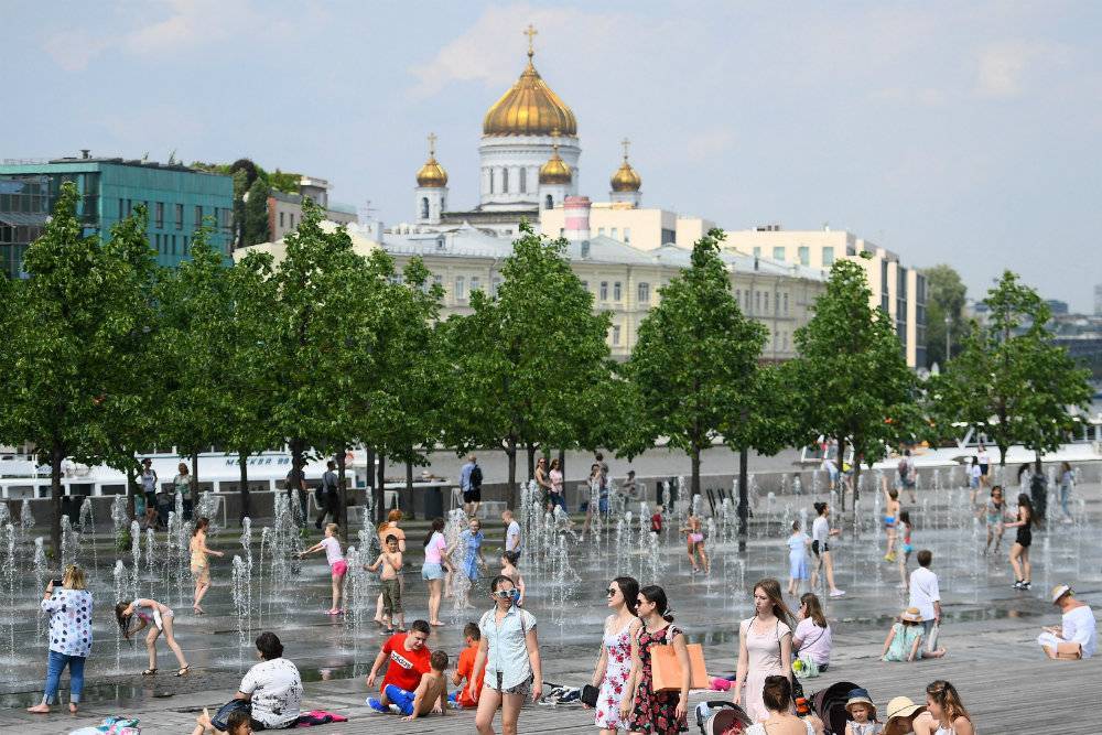 В Москве установится тропическая жара
