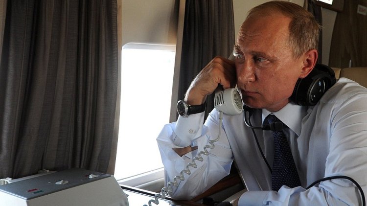 Путин провел телефонный разговор с президентом Азербайджана Алиевым