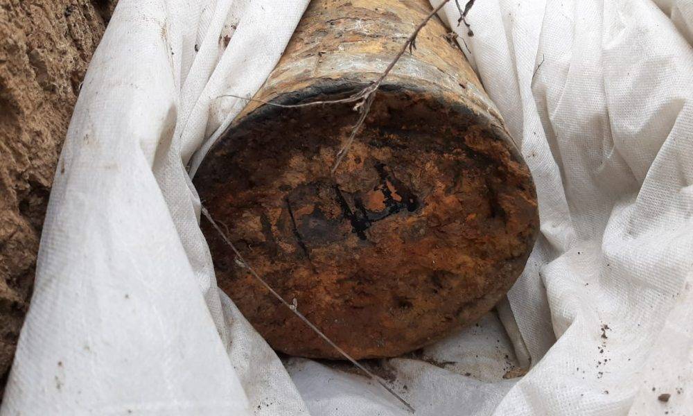 Рязанские взрывотехники обезвредили снаряд времён гражданской войны