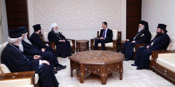 Асад и патриарх Сербский Ириней обсудили установление мира в Сирии