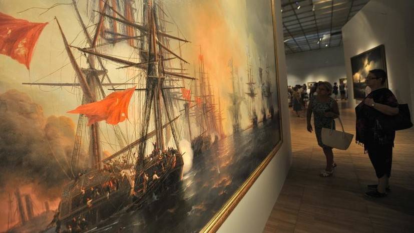 В Кронштадте пройдёт выставка картин Айвазовского из частных коллекций