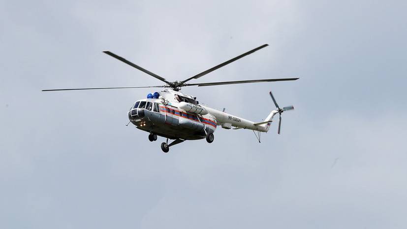 Вертолёт вылетел на поиски упавшего за борт в Азовском море матроса