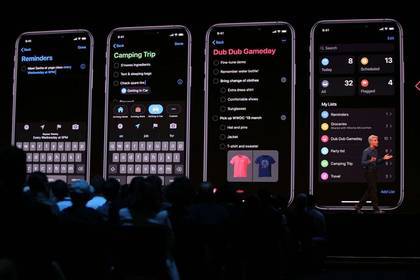 Apple представила черную iOS 13