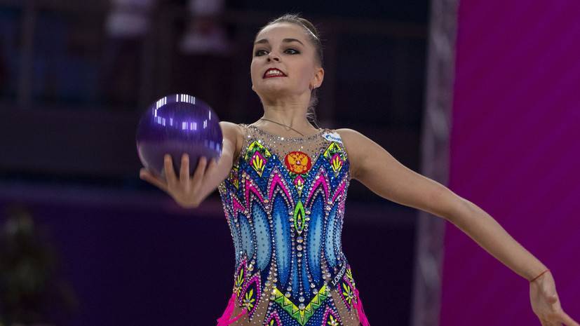 Арина Аверина победила на ЧР по художественной гимнастике в многоборье