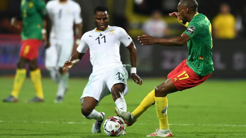 Сборная Камеруна по футболу сыграла вничью с Ганой на Кубке африканских наций