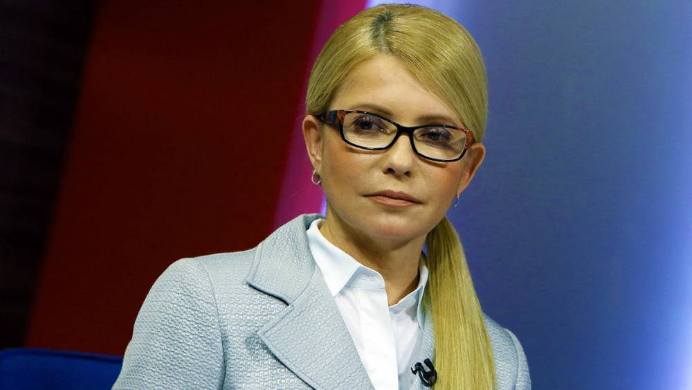 Тимошенко ни с того, ни с сего впала в истерику и сделала заявление: "По сути это должен быть…"