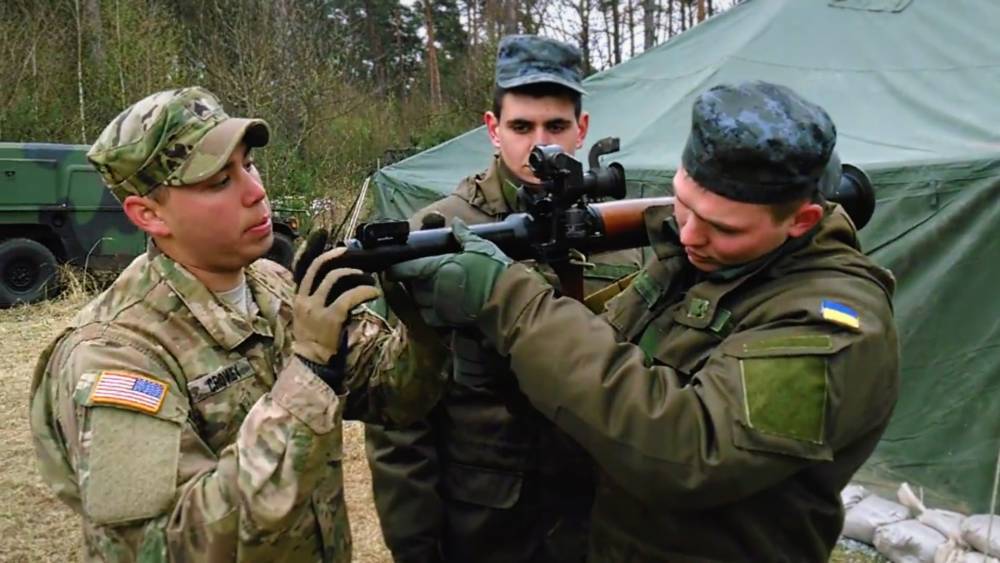 Украинские боевики ударили в грязь лицом перед представителями НАТО
