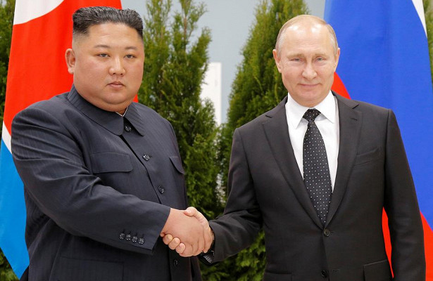 Путин сообщил, что проинформировал Абэ о своих переговорах с Ким Чен Ыном
