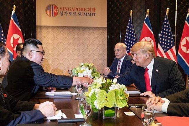 Трамп рассчитывает на встречу с Ким Чен Ыном в воскресенье