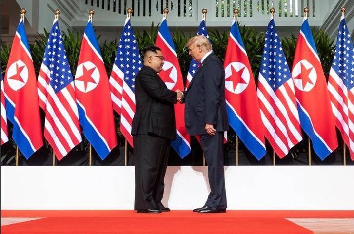 Дональд Трамп и Ким Чен Ын впервые встретятся на границе двух Корей
