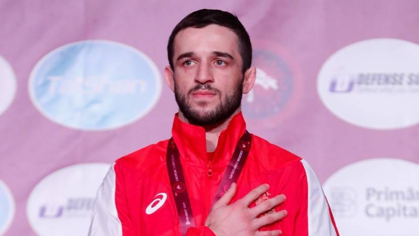 Борец Кабалоев завоевал золото Европейских игр 2019 года