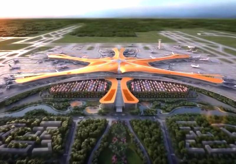 В Китае достроен крупнейший в мире аэропорт