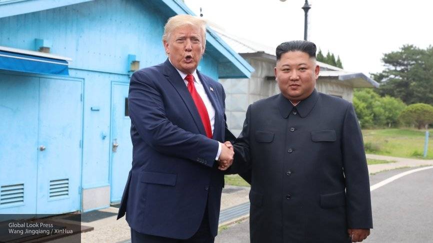 Ким Чен Ын назвал символом перемен рукопожатие с Трампом в буферной зоне