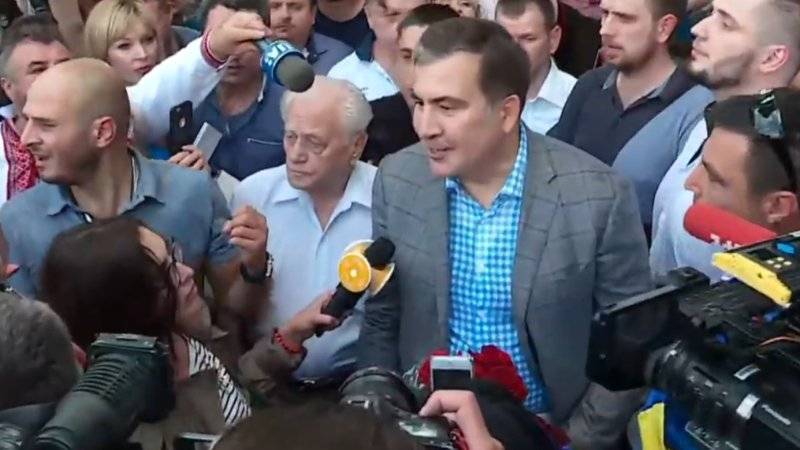 Саакашвили и Ляшко переругались в прямом эфире
