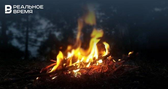 В Оренбургской области ликвидировали сильный природный пожар