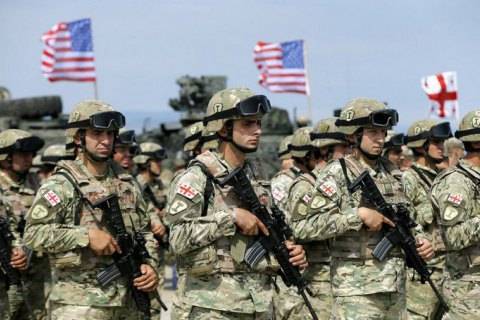 В Грузии проходят военные учения