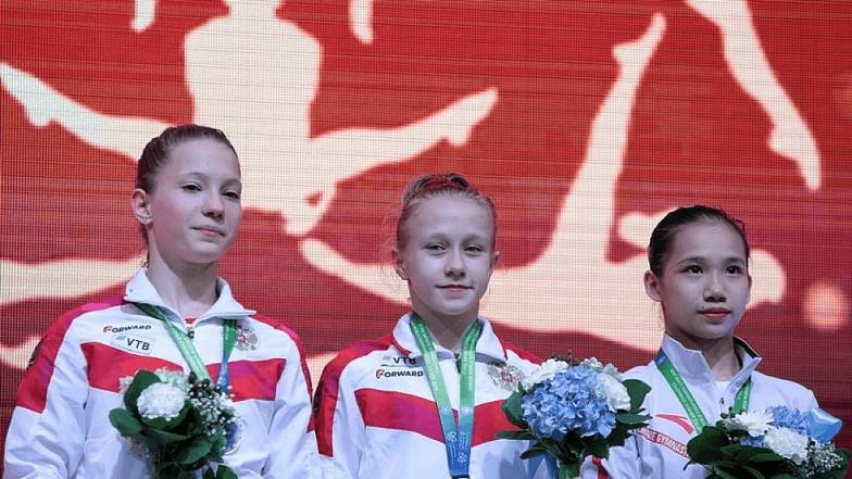 Гимнастка Владислава Уразова успешно выступила на юниорском чемпионате мира