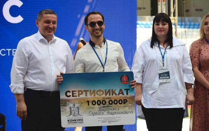 "Я сам в шоке": Саркис Мкртчян из России получил миллион рублей для своего стартапа